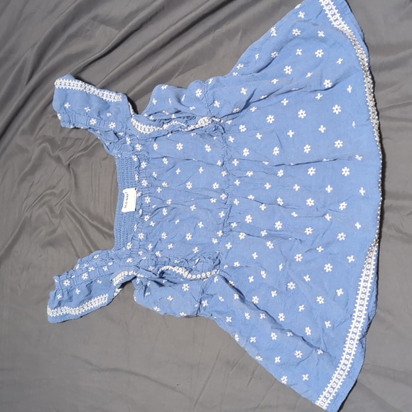 Boho ruffle embroidered Old Navy sleeveless top cottage core ruffles cute - Picture 3 of 12